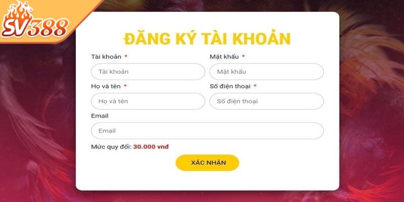 Tham gia cá cược tại SV388 chỉ với vài bước thao tác nhanh gọn, đơn giản
